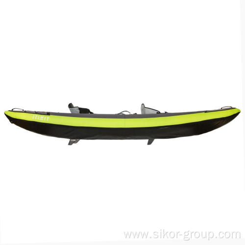 Inflatable Kayak Available To Order 2 Seats Green Inflatable Kayak For Water Recreation